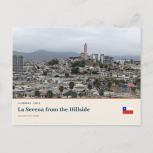 Carte Postale La Serena depuis la colline