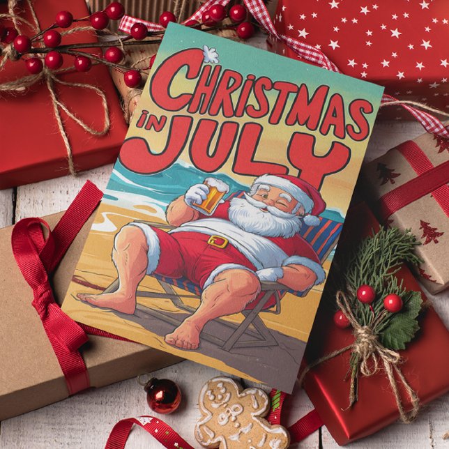 Carte Postale La Sérénité maritime du Père Noël  (Créateur téléchargé)