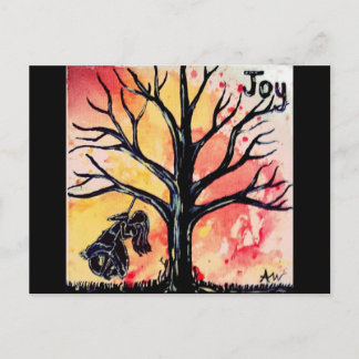 Carte Postale La série d'arbre : Joie