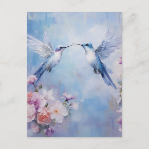 Carte Postale La série de conception de colibris 10