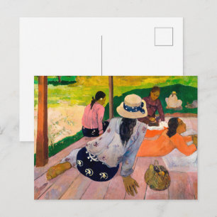 Carte Postale La Sieste Paul Gauguin