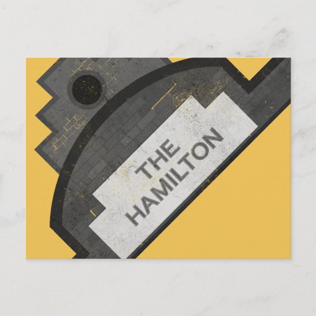 Carte Postale la signalisation du hamilton (Devant)