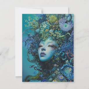 Carte Postale La Sirène de l'Océan