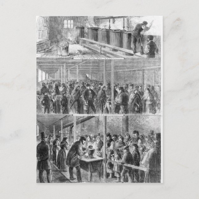 Carte Postale La Société de la soupe d'amis (Devant)