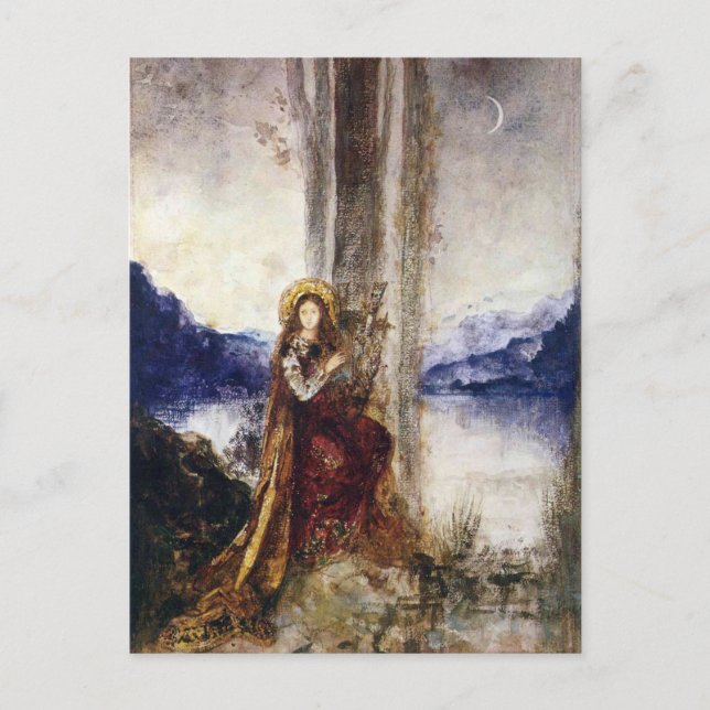Carte Postale La soirée de Gustave Moreau (Devant)