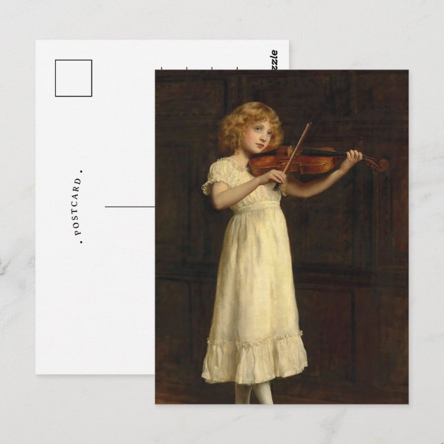 Carte Postale La Sonatina | John Collier (Devant / Derrière)