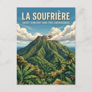 Carte Postale La Soufrière Saint-Vincent-et-les-Grenadines