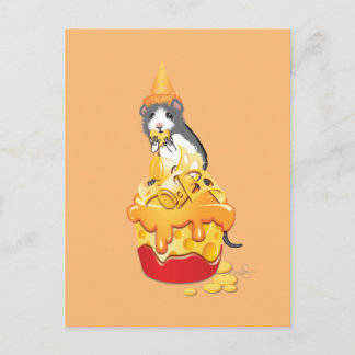 Carte Postale La Souris Qui A Eu Le Fromage