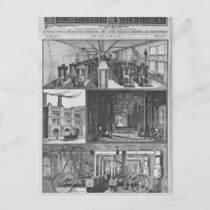 Carte Postale La station de l'Edison Electric Illuminating Co