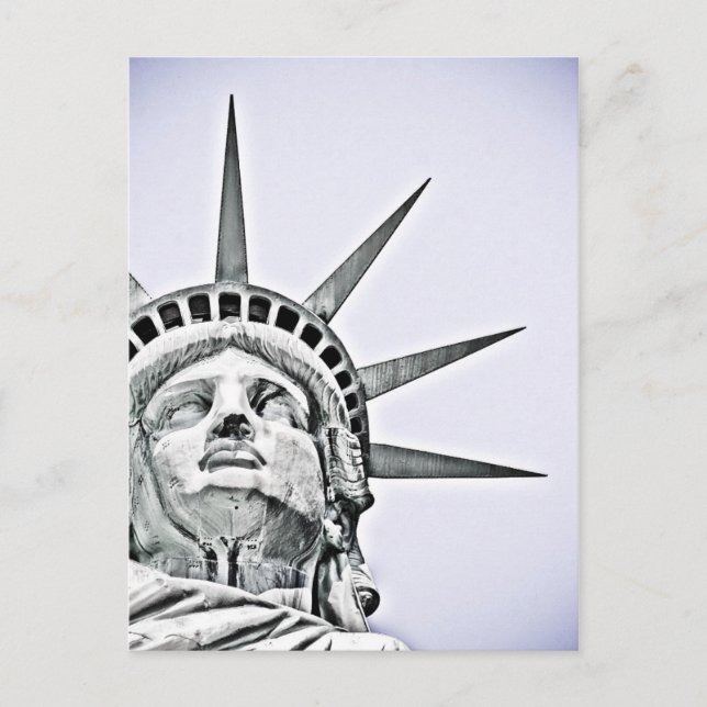 Carte Postale La Statue de la Liberté (Devant)