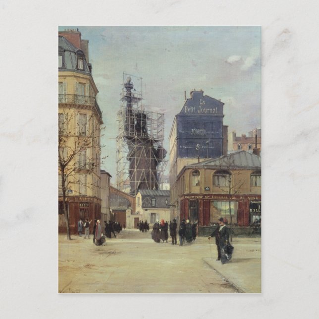 Carte Postale La Statue de la Liberté, par Bartholdi (Devant)