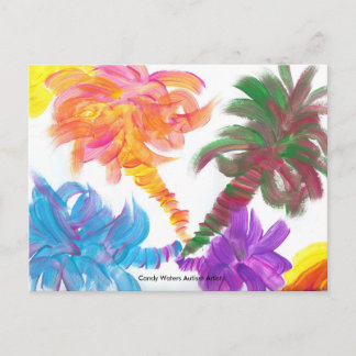 Carte Postale La sucrerie arrose l'artiste d'autisme