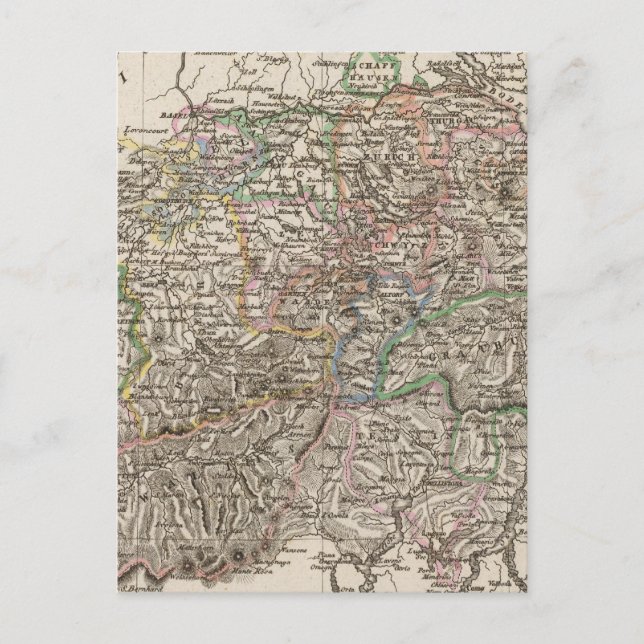Carte Postale la Suisse (Devant)