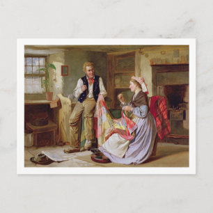 Carte Postale La surface composée en Patchwork