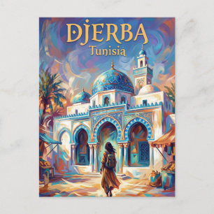 Carte Postale La synagogue El Ghriba Tunisie