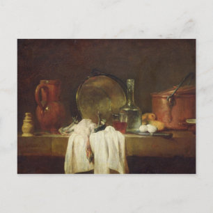 Carte Postale La table de cuisine