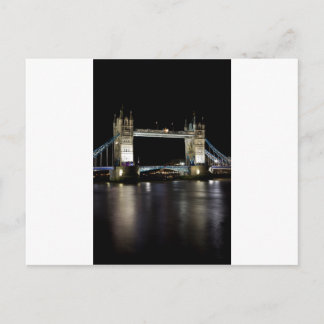Carte Postale La Tamise de la rivière et le pont de la Tour à la