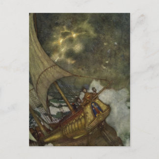 Carte Postale La tempête de Dulac