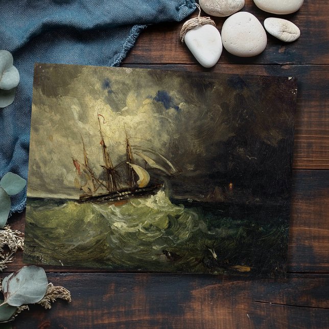 Carte Postale La Tempête - Félix Ziem (Créateur téléchargé)