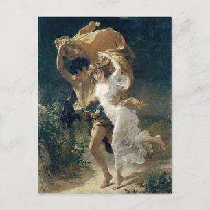 Carte Postale La tempête par Pierre Auguste Cot