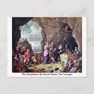 Carte Postale La Tentation De David Teniers Le Jeune