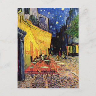 Carte Postale La terrasse de café dans Arles, la nuit - Van Gogh