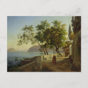 Carte Postale La Terrasse des Capucins à Sorrente, 1828