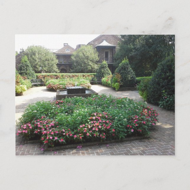 Carte Postale La Terrasse Sud à Bellingrath (Devant)