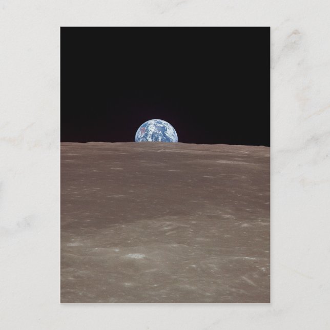 Carte Postale La Terre de la Lune (Devant)