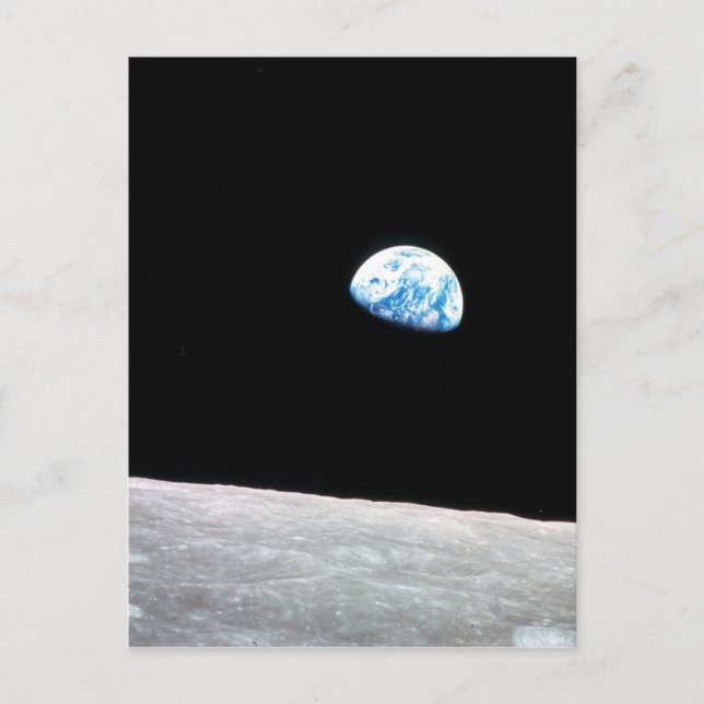 Carte Postale La Terre de la Lune (Devant)