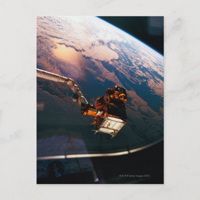 Carte Postale La terre de la navette spatiale 3 (Devant)