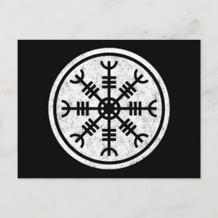 Carte Postale La Tête Des Vikings D'Awe