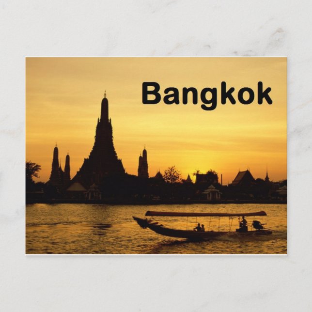 Carte Postale La Thaïlande Bangkok (St.K) (Devant)
