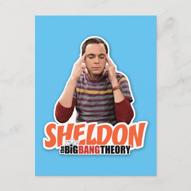 Carte Postale La théorie du Big Bang | Sheldon (Devant)