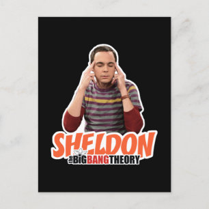 Carte Postale La théorie du Big Bang   Sheldon