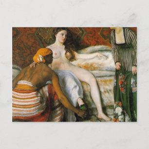 Carte Postale La Toilette, Frederick Brazille