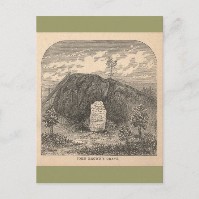 Carte Postale La tombe de John Brown (Devant)