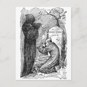 Carte Postale La tombe de Scrooge