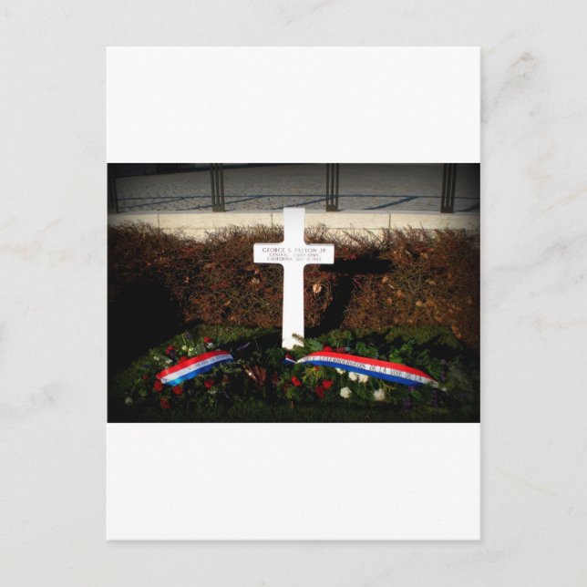 Carte Postale La tombe du général Patton (Devant)