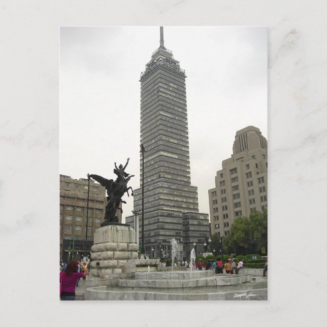 Carte Postale La Torre Latinoamericana desde Bellas Artes (Devant)