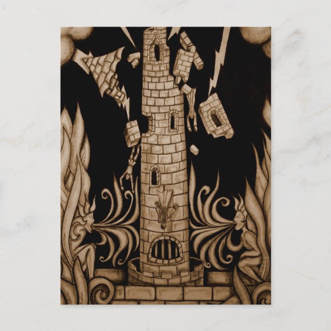 Carte Postale La tour (Devant)