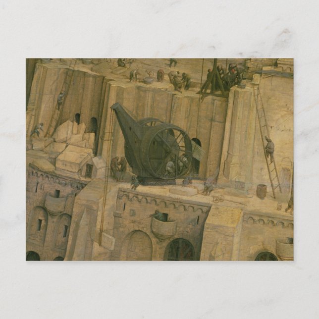 Carte Postale La tour de Babel (Devant)