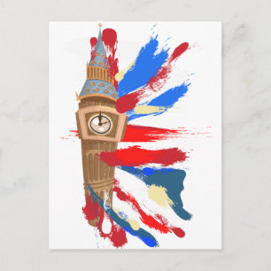 Carte Postale La Tour de l'Horloge de Westminster Big Ben