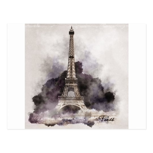 Carte Postale La Tour Eiffel de Paris.