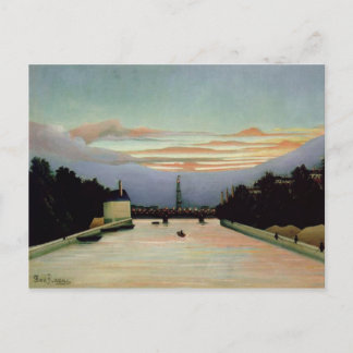 Carte Postale La Tour Eiffel Henri Rousseau 1898