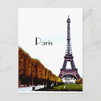 Carte Postale La Tour Eiffel - Paris