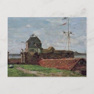 Carte Postale La tour François Ier au Havre, 1852
