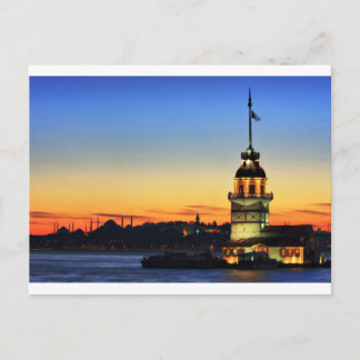 Carte Postale La tour-Kiz Kulesi du Maiden
