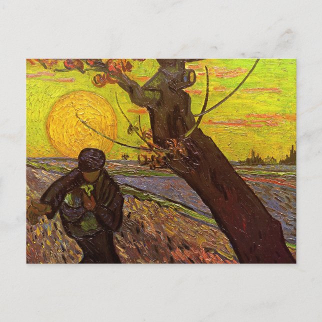 Carte Postale La tour par Vincent van Gogh (Devant)