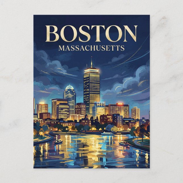 Carte Postale La Tour Prudential USA (Devant)